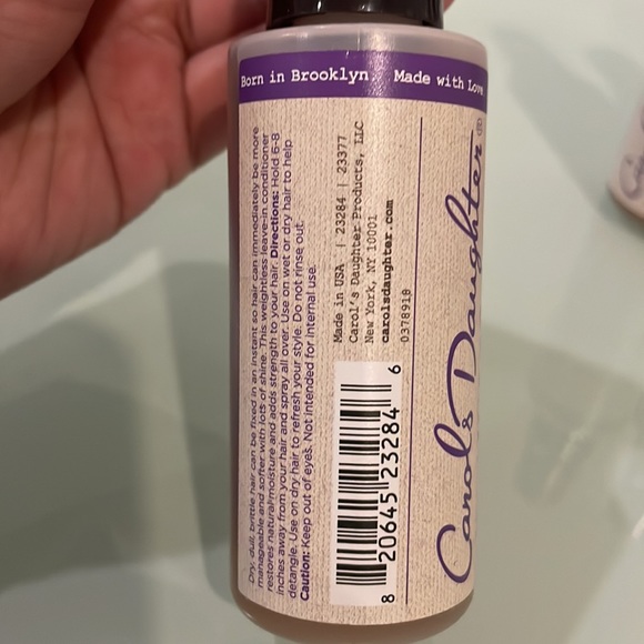 Carol’s Daughter Black Vanilla leave-in conditioner 2 oz Total 4 bottles - Picture 3 of 3
